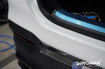 수원랩핑 벤츠 GLE53 AMG 루프스킨 사이드미러 크롬죽이기 부분랩핑 / 경기 수원