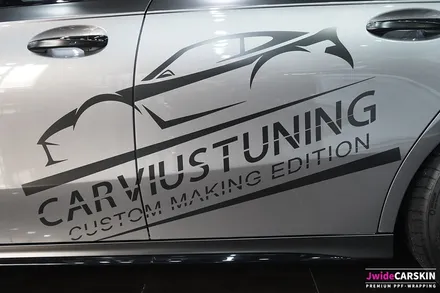 벤츠 A45AMG 듀오톤랩핑 및 카본PPF 블랙PPF 시공 / 수원,광교,동탄