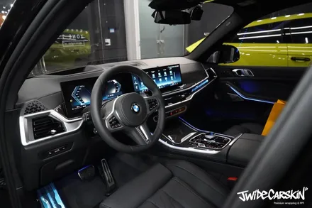 동탄PPF 전문 시공, BMW X5 M60i 실내 전체 PPF (울트라핏 필름) / 경기 수원 영통
