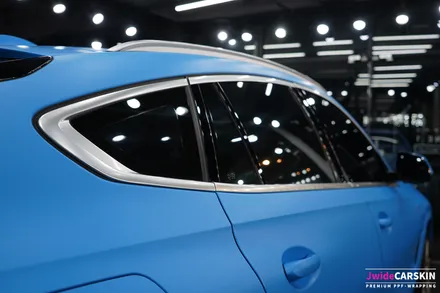 수원랩핑 BMWX6 M50i 3M2080 무광리비에라블루 전체랩핑 / 수원,광교,동탄