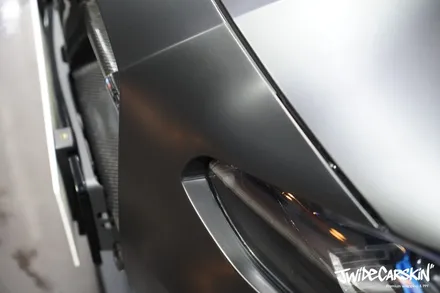 영통랩핑, BMW 신형 M3 사틴블랙 3M 전체랩핑 시공 후기 / 경기 수원 영통
