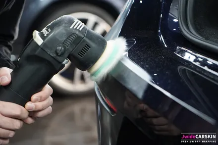 BMW i7 뒷 범퍼 기스제거 후 예방 PPF / 수원,광교,동탄
