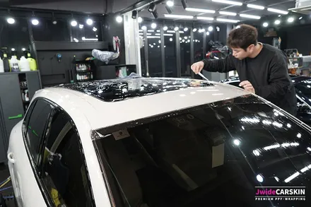 포르쉐 신형카이엔 전체PPF 도장면 보호 작업 / 경기 수원 영통