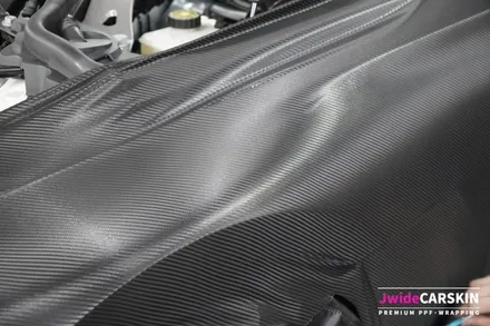 광교 랩핑 전문업체 제이와이드 - BMW G87 M2 프론트 휀다 무광 카본 랩핑 시공 후기 / 경기 수원 영통