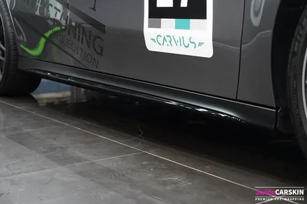 벤츠 A45AMG 듀오톤랩핑 및 카본PPF 블랙PPF 시공 / 수원,광교,동탄