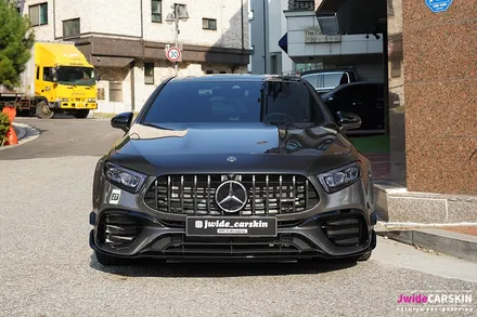 벤츠 A45AMG 듀오톤랩핑 및 카본PPF 블랙PPF 시공 / 수원,광교,동탄