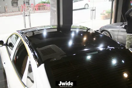 [수원광교랩핑][현대 그렌저IG] 포인트 부분랩핑 루프스킨 랩핑 / 경기 수원 영통