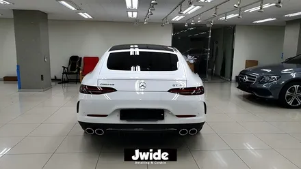메르세데스벤츠 AMG GT-4DOOR 수원랩핑샵에서 루프스킨 시공!! / 경기 수원 영통