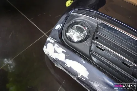 수원랩핑 BMW520d 에이버리 유광인텐스블루 전체랩핑 / 수원,광교,동탄