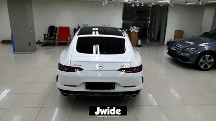 메르세데스벤츠 AMG GT-4DOOR 수원랩핑샵에서 루프스킨 시공!! / 경기 수원 영통