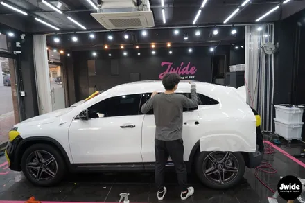 자동차 전체 랩핑 벤츠 GLA 250 4matic 수원 용인 동탄랩핑 시공 / 수원,광교,동탄