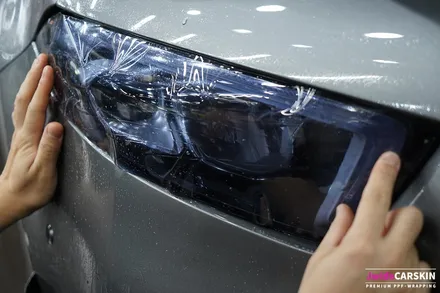 벤츠 A45AMG 듀오톤랩핑 및 카본PPF 블랙PPF 시공 / 수원,광교,동탄