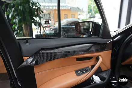 수원실내랩핑 BMW530i 카본랩핑 시공후기 / 경기 수원 영통