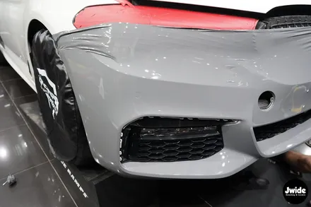 광교랩핑 BMW 5시리즈 전체 + 실내랩핑 / 경기 수원 영통