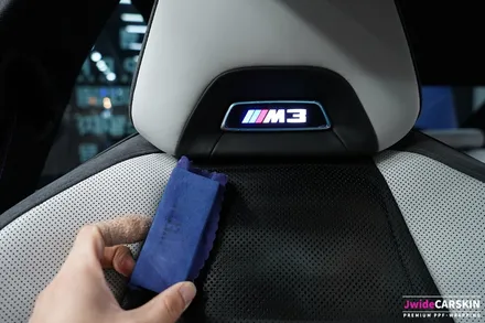 BMWM3 가죽시트코팅 오염 및 변색 방지 / 수원,광교,동탄
