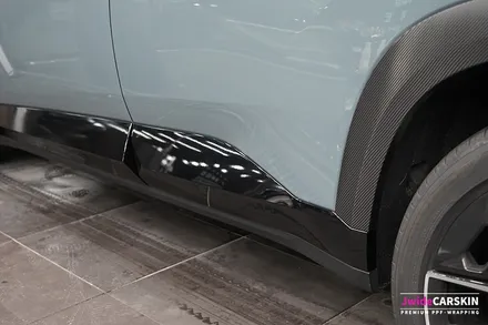 BMW XM랩핑 카본파이버블랙 부분 시공 / 수원,광교,동탄