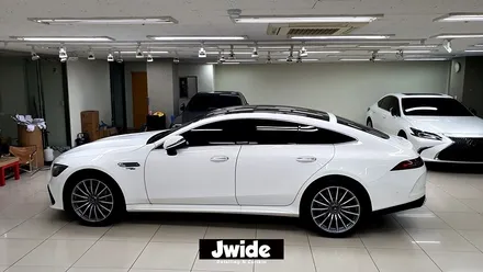 메르세데스벤츠 AMG GT-4DOOR 수원랩핑샵에서 루프스킨 시공!! / 경기 수원 영통