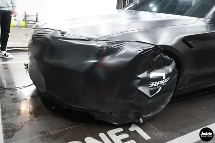 광교 용인 랩핑 BMW M5 자동차 전체랩핑 알아볼 때는? / 수원,광교,동탄
