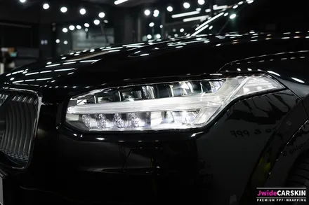 볼보 XC90 차량 흠집방지 본넷 및 헤드라이트 PPF / 수원,광교,동탄