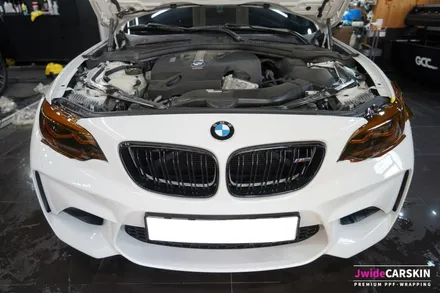 수원 광교랩핑 제이와이드 - BMW F87 M2 스모그라이트 PPF 시공후기 / 경기 수원 영통