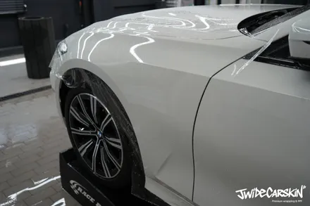BMW 3시리즈 프런트 PPF 패키지 깔끔하게 완료, 영통PPF 전문 시공 전문업체 제이와이드 / 경기 수원 영통