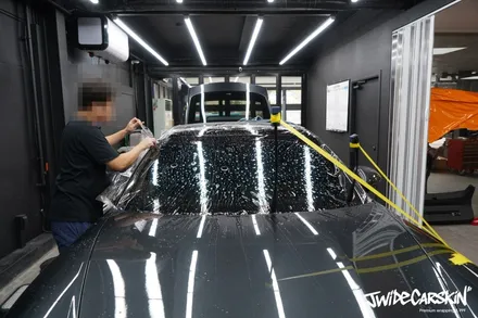 포르쉐 파나메라 부분ppf, 울트라핏 시공 및 생활기스 보호 작업 / 경기 수원 영통