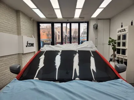 은평 레인보우썬팅 프리미엄 전문점에서 BMW i4 썬팅(VS200) / 은평, 연신내, 응암