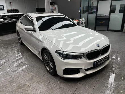 청라 썬팅_BMW 알파인화이트에 잘어울리는 글라스틴트 레이니블루 틴팅