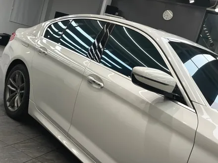 청라 썬팅_BMW 알파인화이트에 잘어울리는 글라스틴트 레이니블루 틴팅