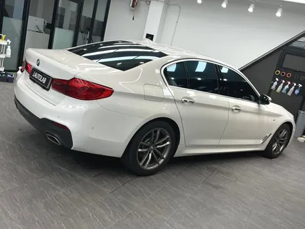 청라 썬팅_BMW 알파인화이트에 잘어울리는 글라스틴트 레이니블루 틴팅