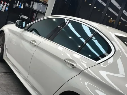 청라 썬팅_BMW 알파인화이트에 잘어울리는 글라스틴트 레이니블루 틴팅