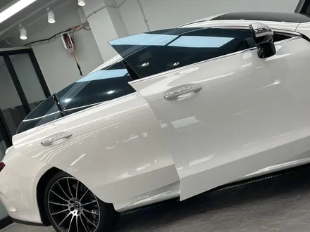 인천 틴팅, 벤츠 CLS450 글라스틴트 레이니블루 시공하고 피부 보호하기