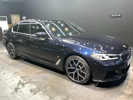 BMW 5시리즈 카본블랙. 인천 PPF 유리막코팅 시공으로 신차보호