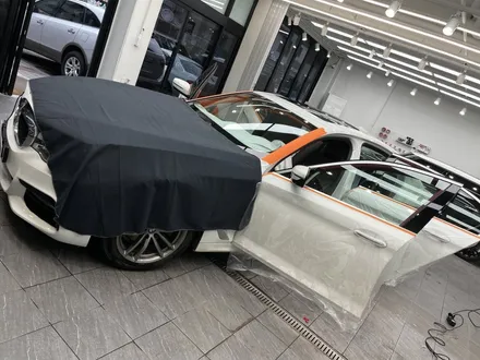청라 썬팅_BMW 알파인화이트에 잘어울리는 글라스틴트 레이니블루 틴팅
