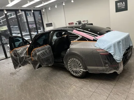 청라 썬팅_G80 EV 장기렌트 썬팅도 솔라가드 새턴으로 멋스럽게