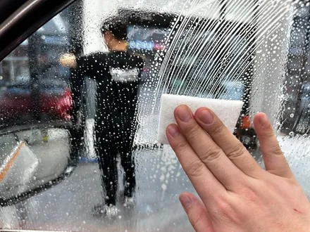 청라 썬팅, 에쿠스 글라스틴트 레이니블루 시공기