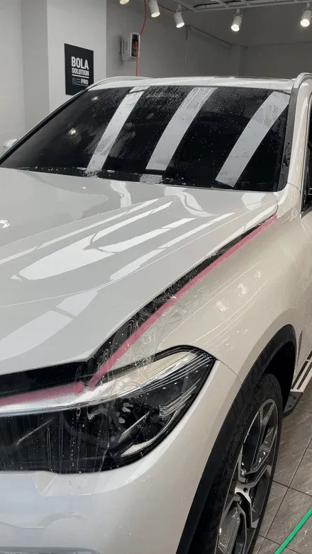 BMW X5 본네트PPF 시공 중요한 포인트