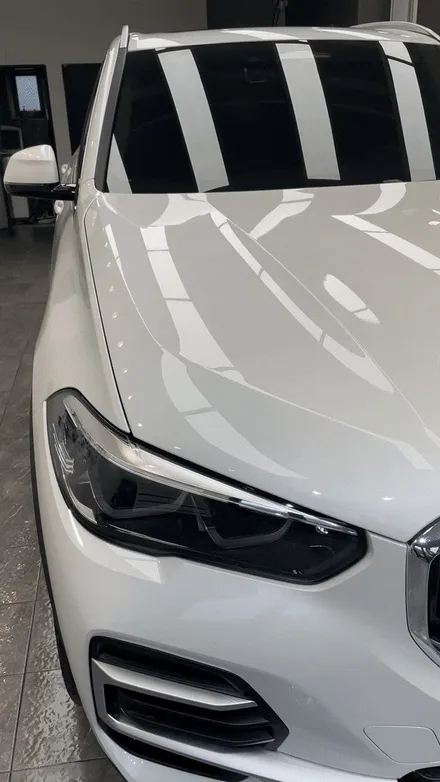 BMW X5 본네트PPF 시공 중요한 포인트