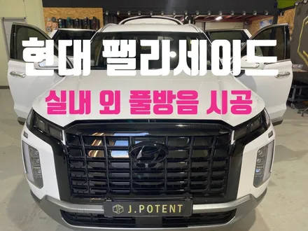 현대 팰리세이드의 넓은 실내로 유입되는 소음과 진동 저감효과 만들기 / 남양주, 구리, 하남