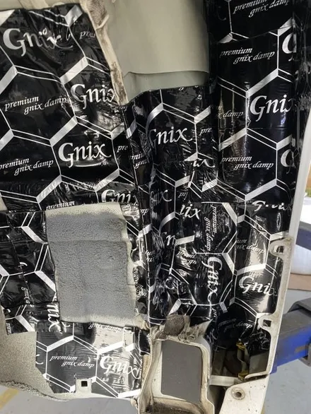 기아 준대형 세단 K7의 엔진룸, 도어, 휀더 방음 시공 보기 / 남양주, 구리, 하남