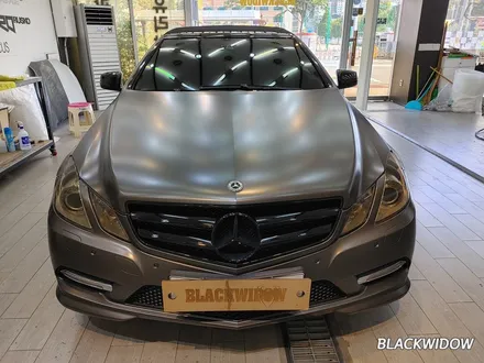 [블랙위도우][구미랩핑][구미전체랩핑][구미부분랩핑][구미루프스킨]★벤츠 E350 W212 카브리올레 전체랩핑 시공입니다~★ / 구미시 봉곡동