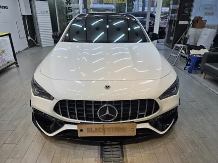 벤츠 CLA 45 AMG S 부분랩핑 / 구미랩핑 / 구미부분랩핑 / 구미블랙위도우 / 구미시 봉곡동