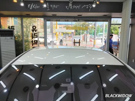 아반떼MD 루프스킨제거 / 구미블랙위도우 / 구미랩핑 / 구미루프스킨 / 구미시 봉곡동