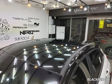 [블랙위도우][구미루프스킨][구미랩핑][구미전체랩핑][구미부분랩핑]★현대 코나 부분랩핑 시공입니다~★ / 구미시 봉곡동