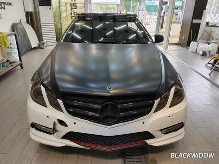 [블랙위도우][구미랩핑][구미전체랩핑][구미부분랩핑][구미루프스킨]★벤츠 E350 W212 카브리올레 전체랩핑 시공입니다~★ / 구미시 봉곡동