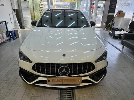 벤츠 CLA 45 AMG S 부분랩핑 / 구미랩핑 / 구미부분랩핑 / 구미블랙위도우 / 구미시 봉곡동