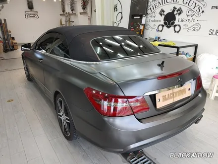 [블랙위도우][구미랩핑][구미전체랩핑][구미부분랩핑][구미루프스킨]★벤츠 E350 W212 카브리올레 전체랩핑 시공입니다~★ / 구미시 봉곡동