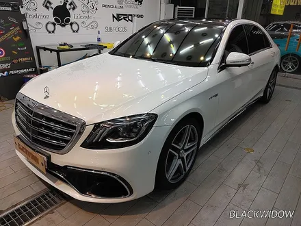 [블랙위도우][구미루프스킨][구미랩핑][구미전체랩핑][구미부분랩핑]★벤츠 S63AMG W222 루프스킨 및 PPF 부분시공 입니다~★ / 구미시 봉곡동