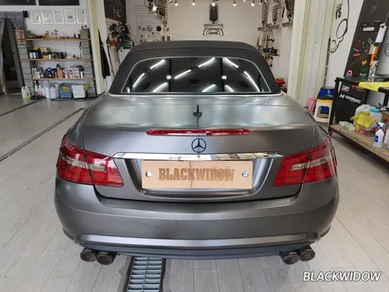 [블랙위도우][구미랩핑][구미전체랩핑][구미부분랩핑][구미루프스킨]★벤츠 E350 W212 카브리올레 전체랩핑 시공입니다~★ / 구미시 봉곡동