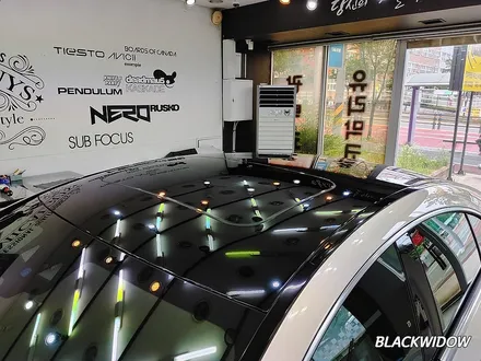 벤츠CLS450 C257 부분랩핑 / 구미랩핑 / 구미블랙위도우 / 구미시 봉곡동